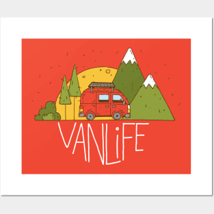 Van Life Posters and Art